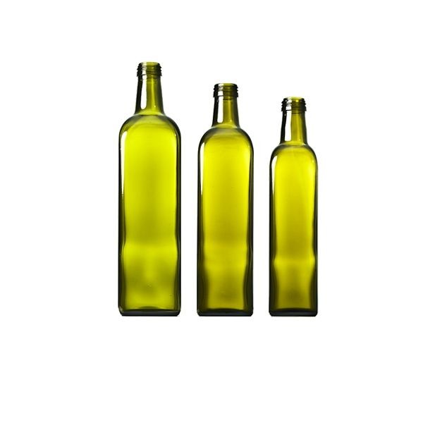 Bottiglia per Olio Marasca in Vetro con Tappo a Vite Salvagoccia