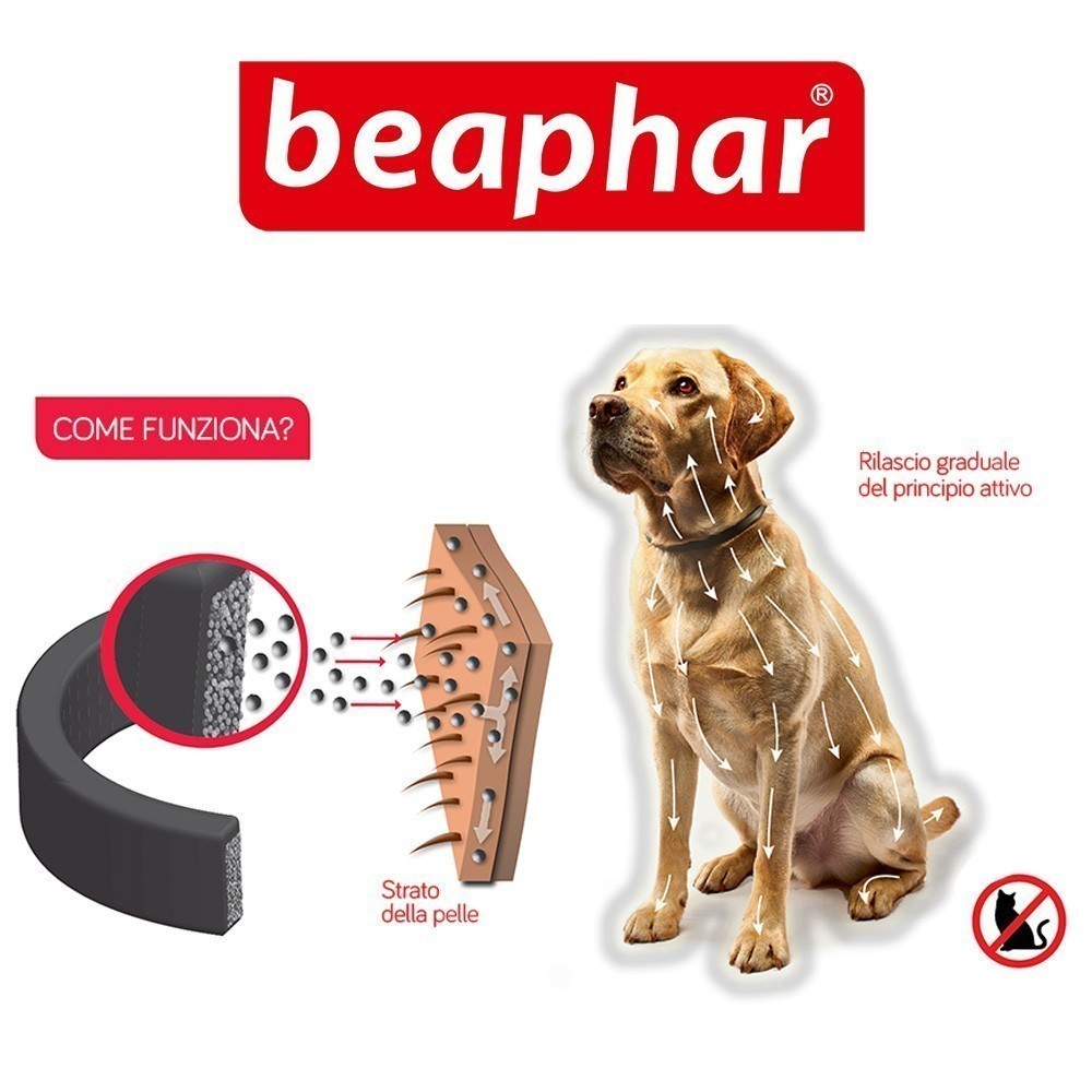 Beaphar - Canishield Collare Antiparassitario per Cani Taglia Piccola 2PZ
